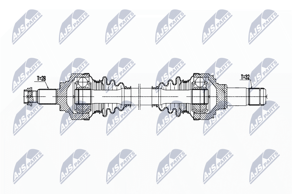 Drive Shaft - NPW-BM-195 NTY