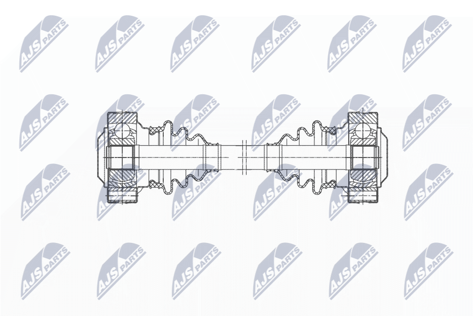 Приводной вал - NPW-BM-196 NTY