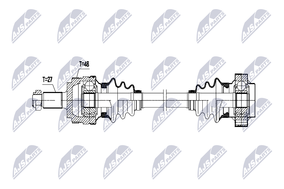 Приводной вал - NPW-BM-199 NTY