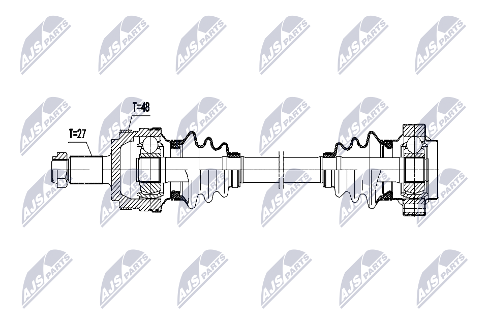 Albero motore/Semiasse - NPW-BM-200 NTY
