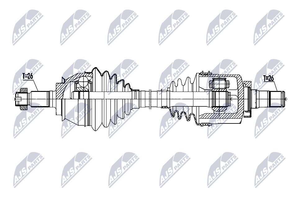 Drive Shaft - NPW-BM-206 NTY