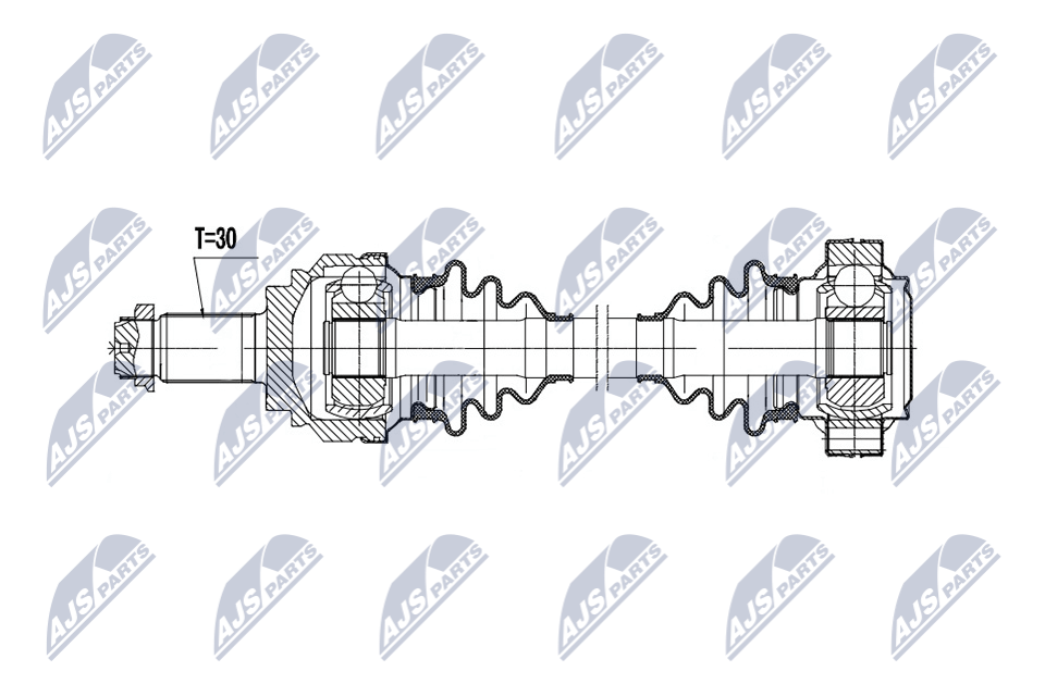 Drive Shaft - NPW-BM-212 NTY