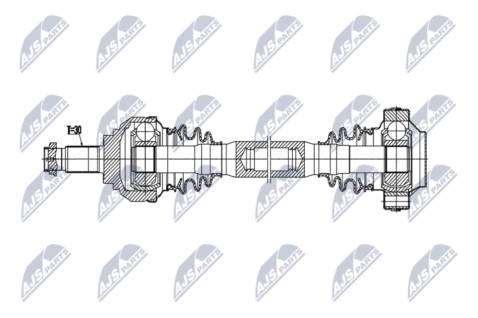 Drive Shaft - NPW-BM-216 NTY