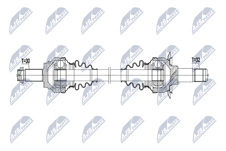 Drive Shaft - NPW-BM-231 NTY