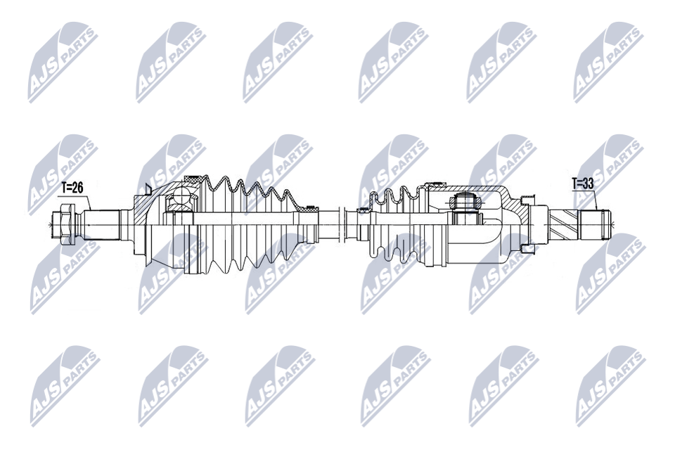 Drive Shaft - NPW-BM-243 NTY