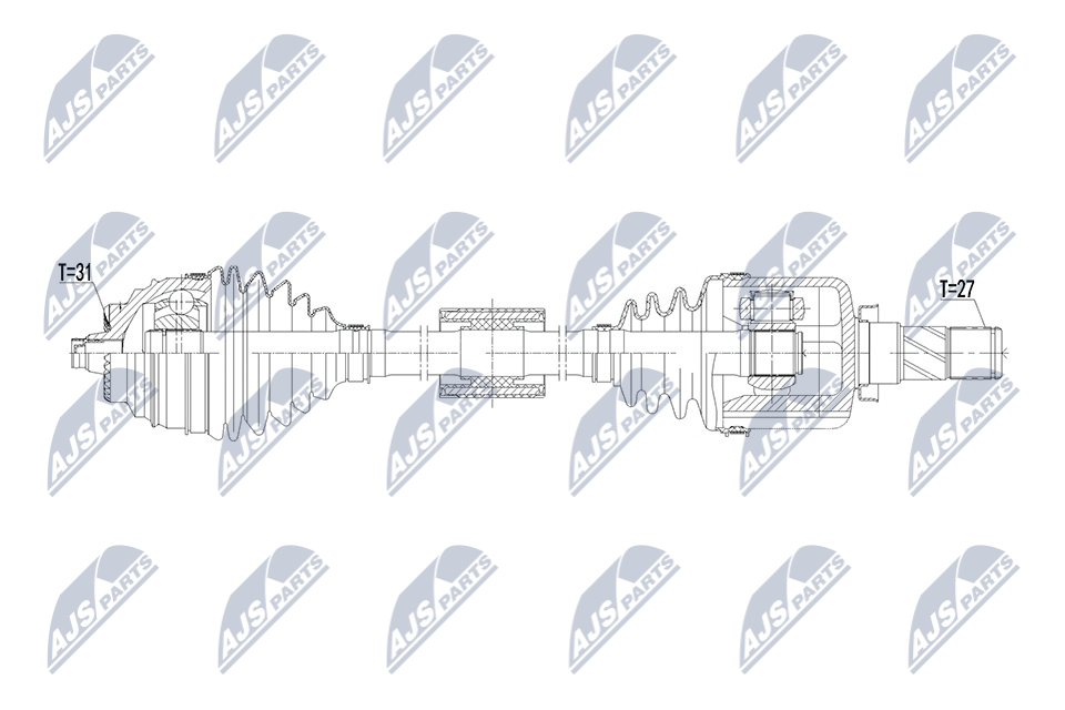 Drive Shaft - NPW-BM-255 NTY