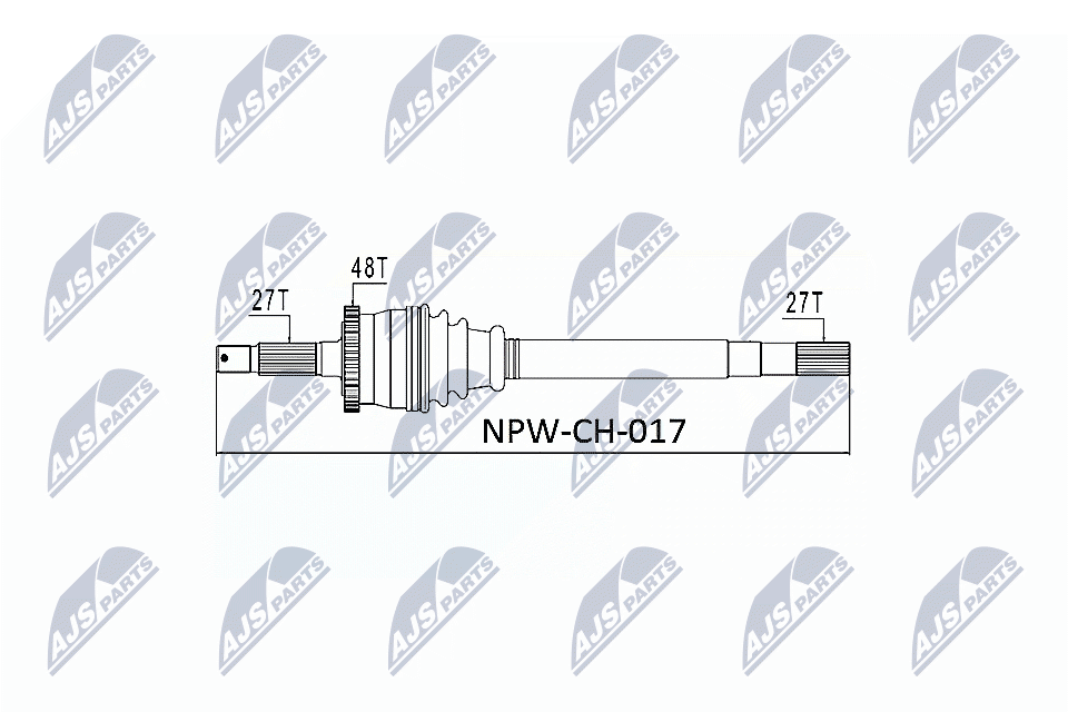 Drive Shaft - NPW-CH-017 NTY