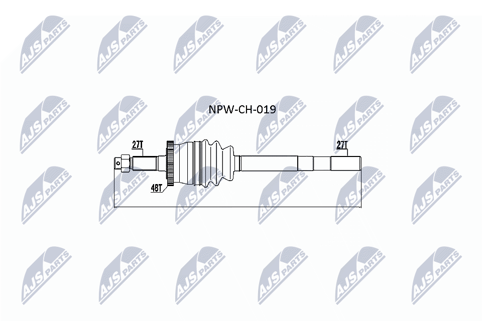 Drive Shaft - NPW-CH-019 NTY