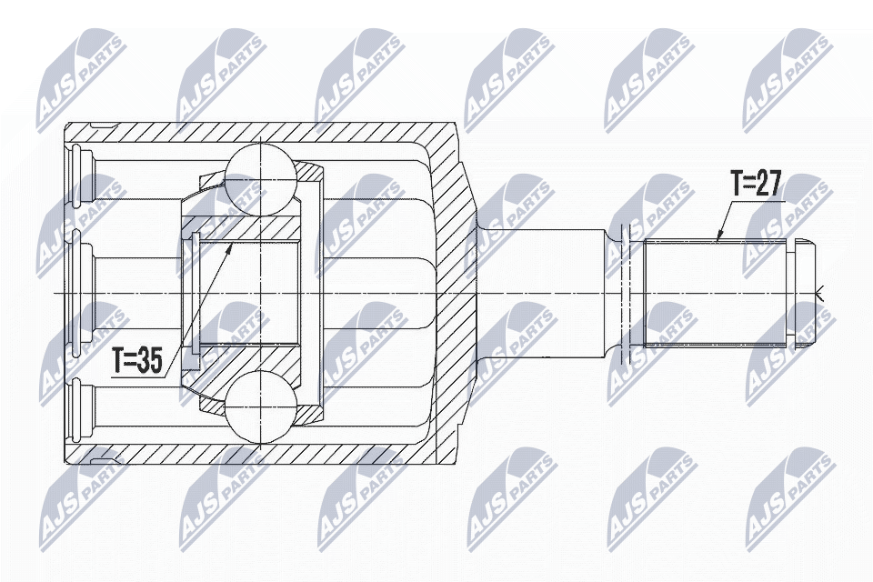 Joint Kit, drive shaft - NPW-CH-028 NTY