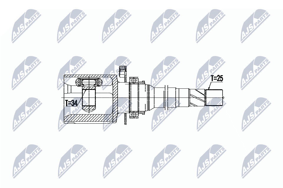 Joint Kit, drive shaft - NPW-CH-041 NTY