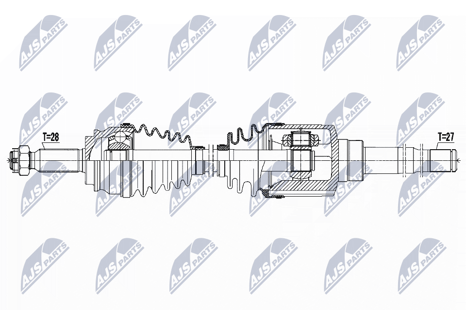 Drive Shaft - NPW-CH-044 NTY