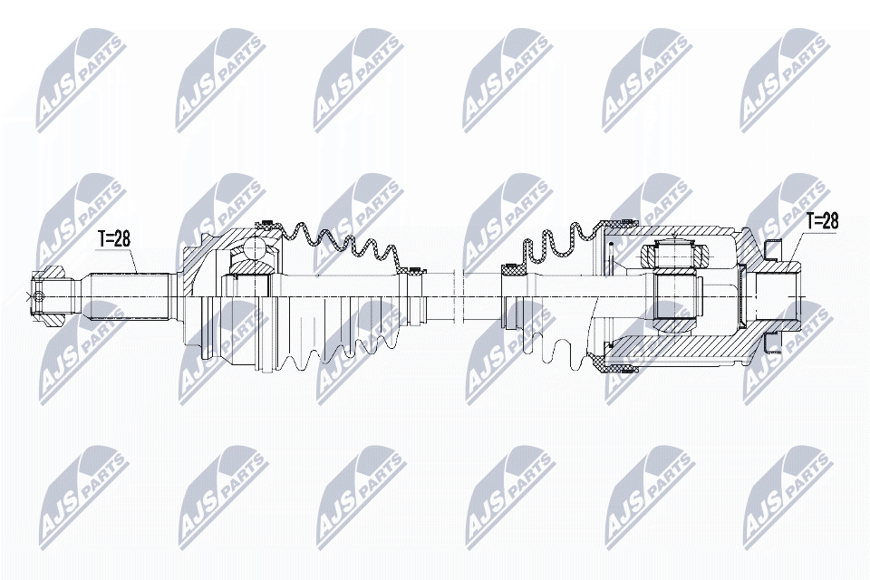 Drive Shaft - NPW-CH-054 NTY