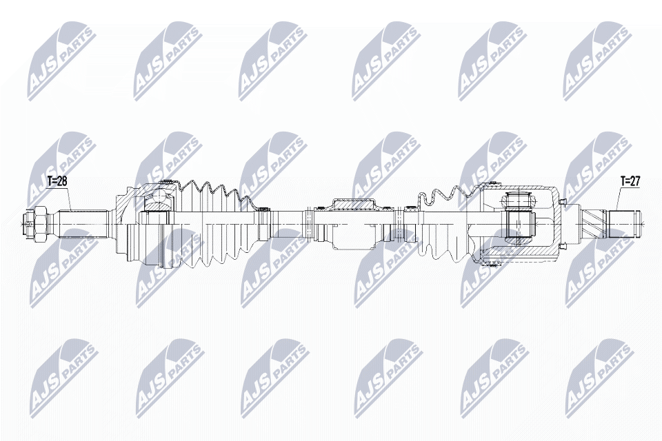 Drive Shaft - NPW-CH-062 NTY