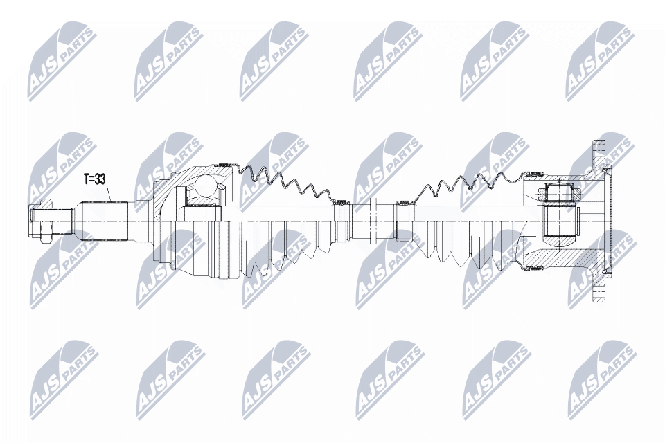 Drive Shaft - NPW-CH-072 NTY