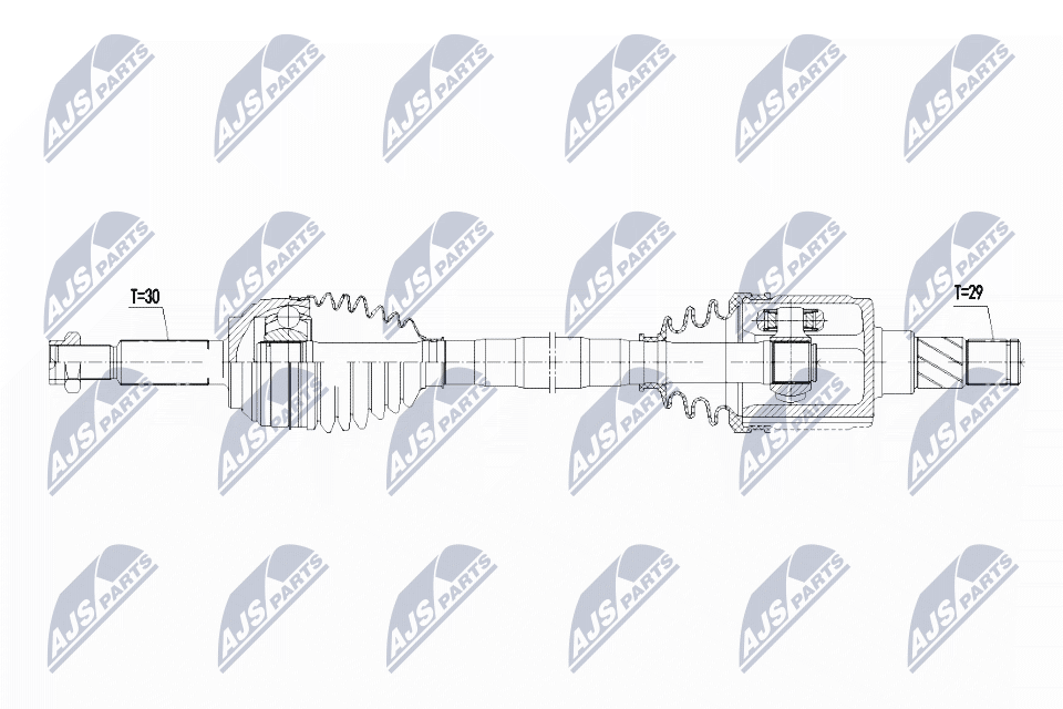 Drive Shaft - NPW-CH-078 NTY