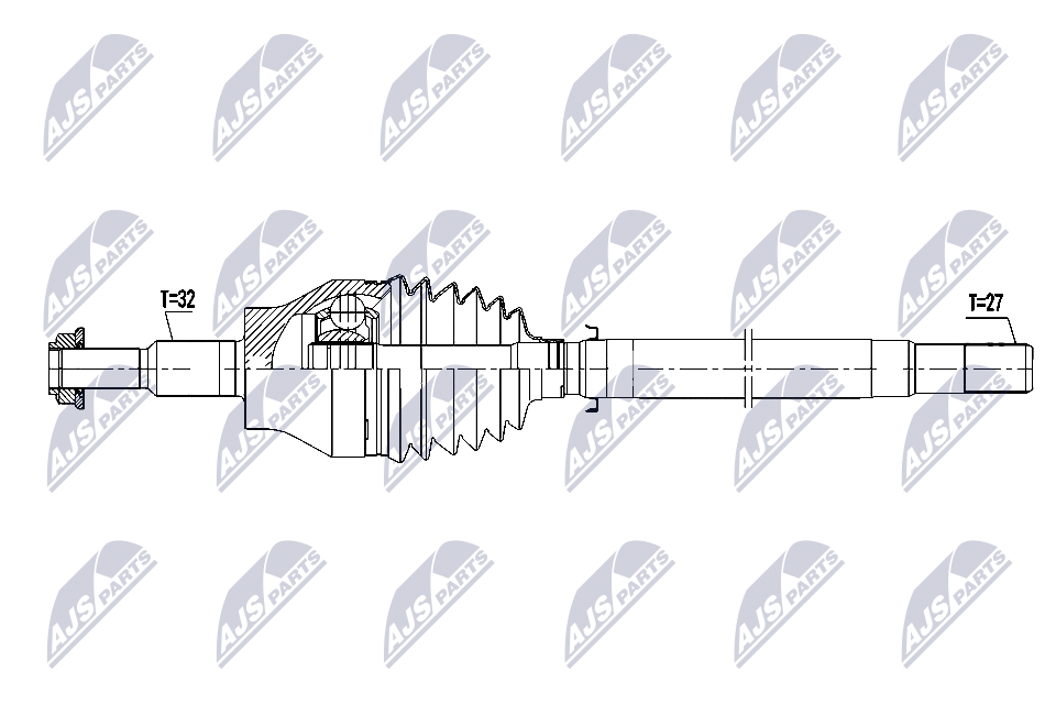 Drive Shaft - NPW-CH-154 NTY