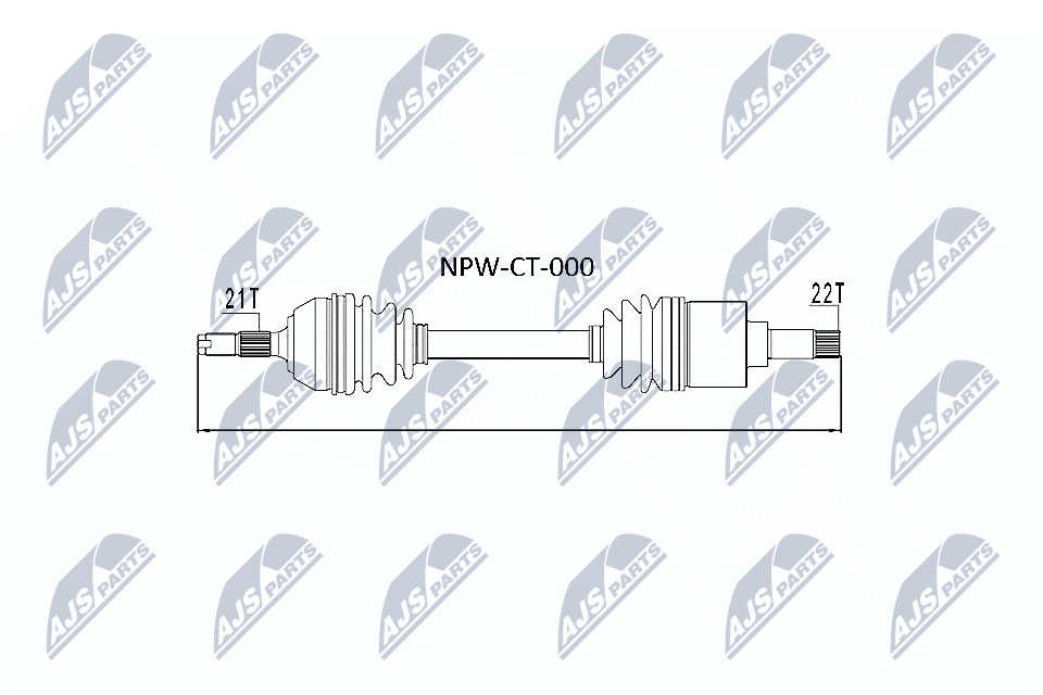 Drive Shaft - NPW-CT-000 NTY
