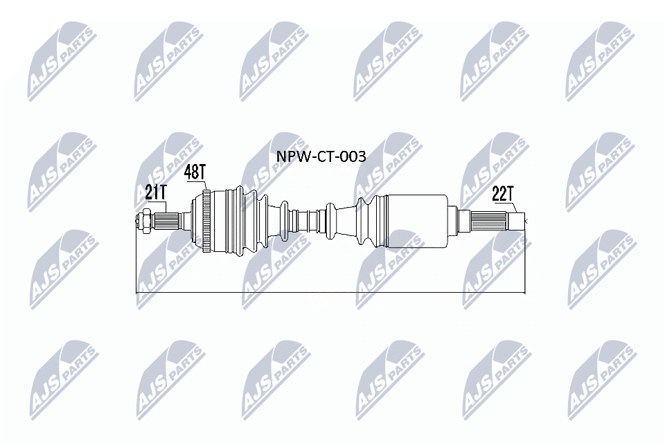 Drive Shaft - NPW-CT-003 NTY