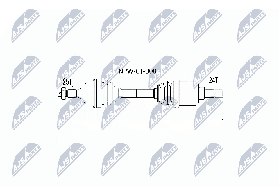 Drive Shaft - NPW-CT-008 NTY