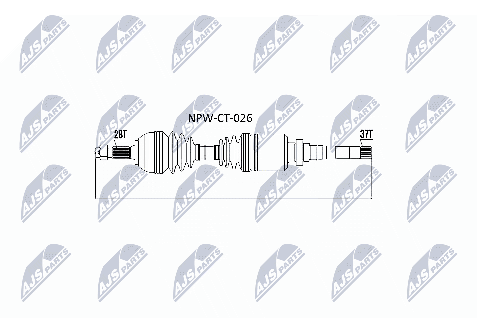 Drive Shaft - NPW-CT-026 NTY