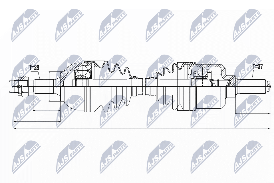 Drive Shaft - NPW-CT-052 NTY