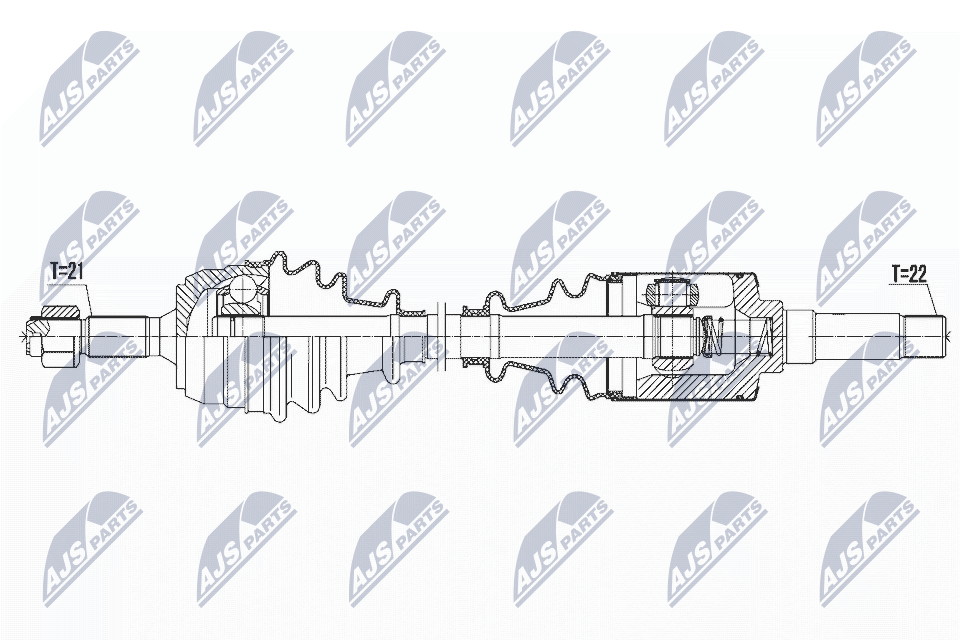 Drive Shaft - NPW-CT-067 NTY