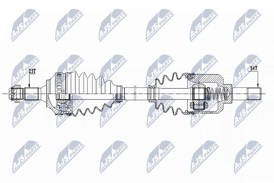 Drive Shaft - NPW-CT-075 NTY