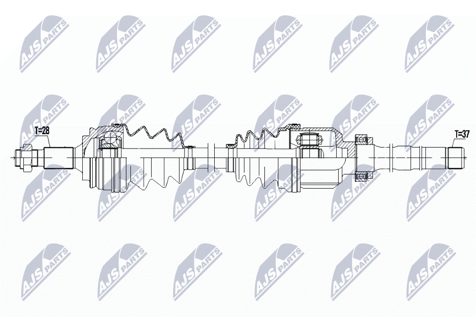 Drive Shaft - NPW-CT-091 NTY