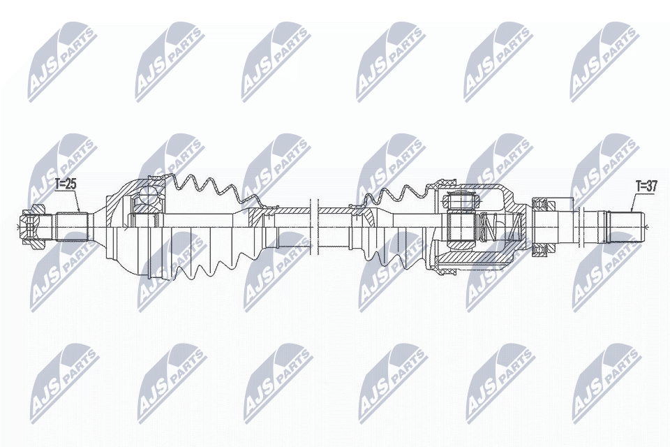 Drive Shaft - NPW-CT-107 NTY