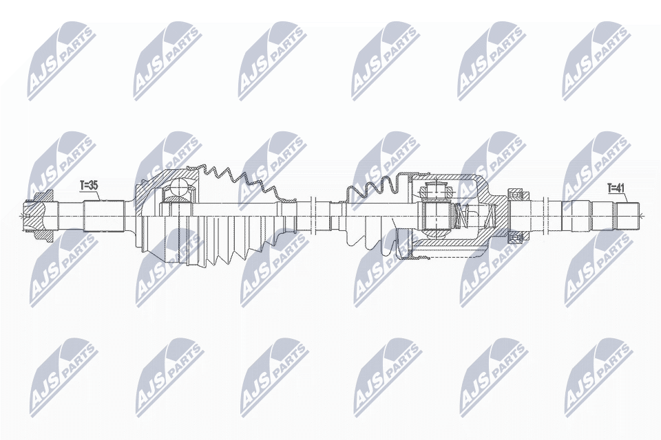 Drive Shaft - NPW-CT-119 NTY