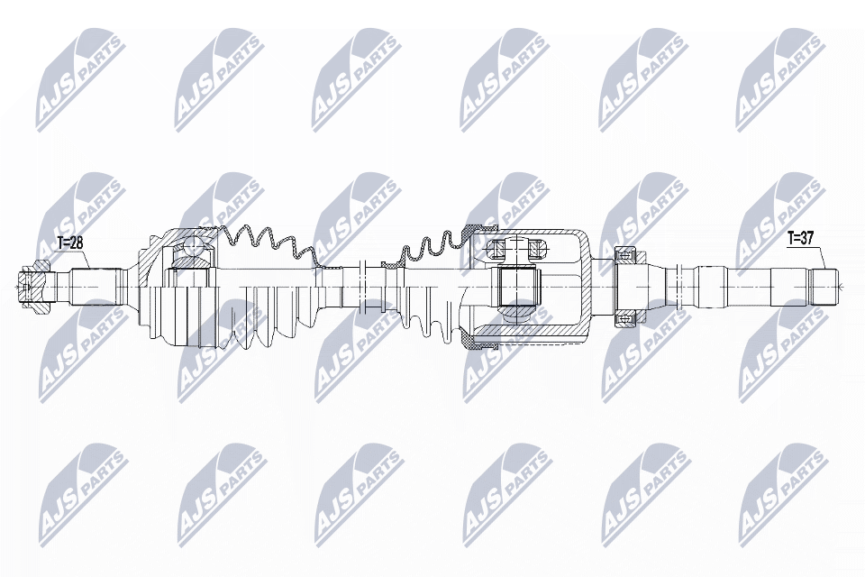 Drive Shaft - NPW-CT-121 NTY