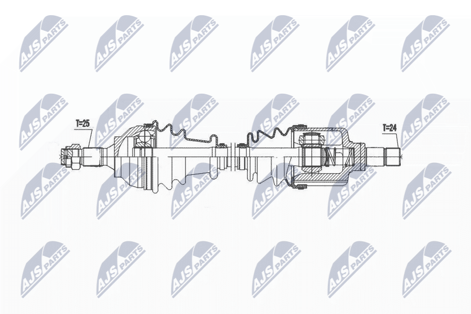 Drive Shaft - NPW-CT-139 NTY