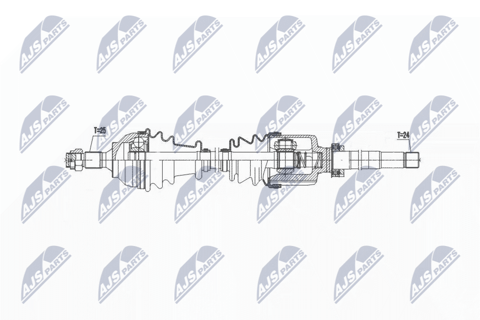 Albero motore/Semiasse - NPW-CT-140 NTY