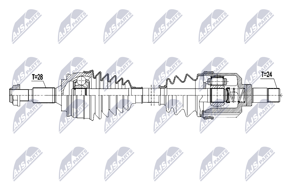 Drive Shaft - NPW-CT-146 NTY