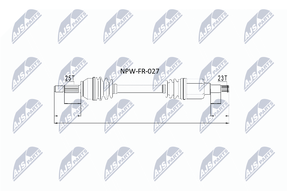 Drive Shaft - NPW-FR-027 NTY