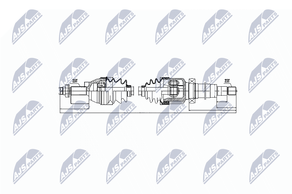 Drive Shaft - NPW-FR-030 NTY