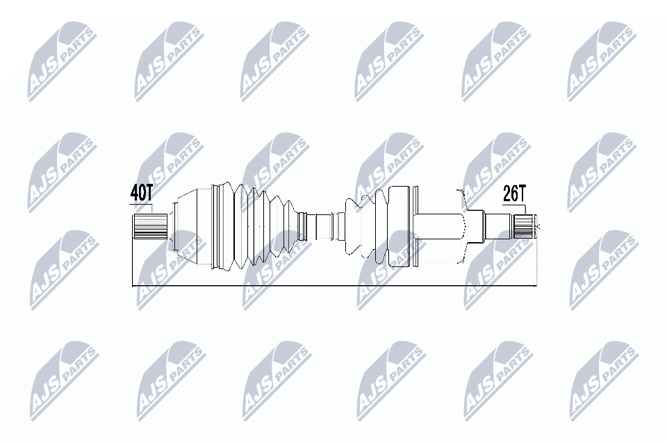 Drive Shaft - NPW-FR-050 NTY