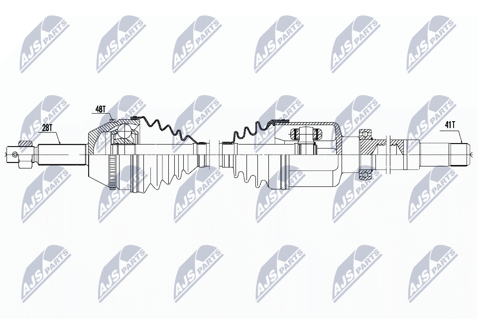 Drive Shaft - NPW-FR-063 NTY
