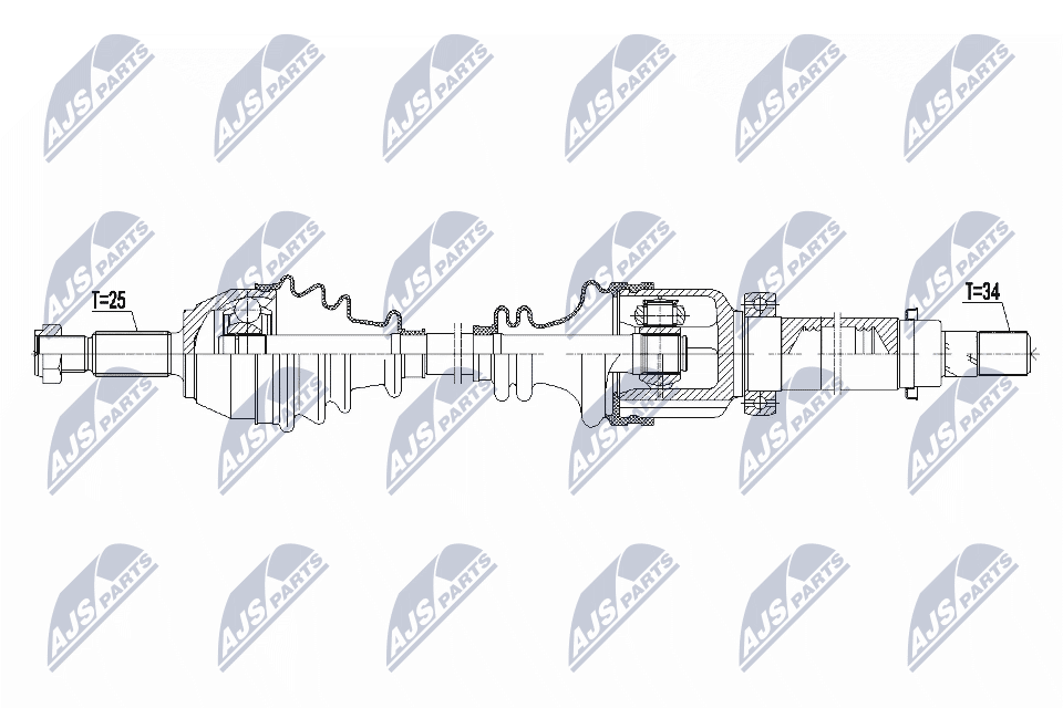 Drive Shaft - NPW-FR-105 NTY