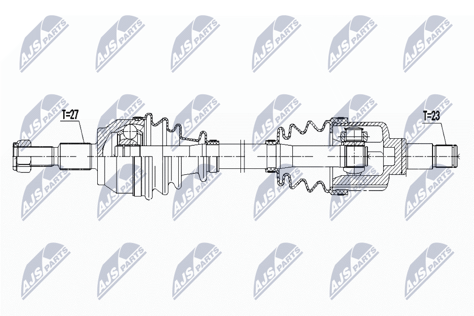 Drive Shaft - NPW-FR-121 NTY