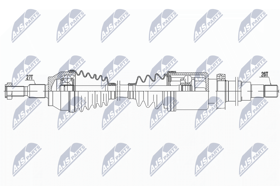 Drive Shaft - NPW-FR-131 NTY