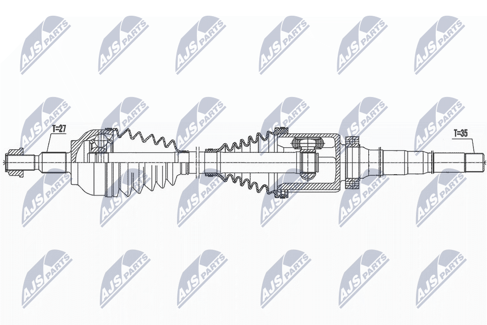 Drive Shaft - NPW-FR-135 NTY