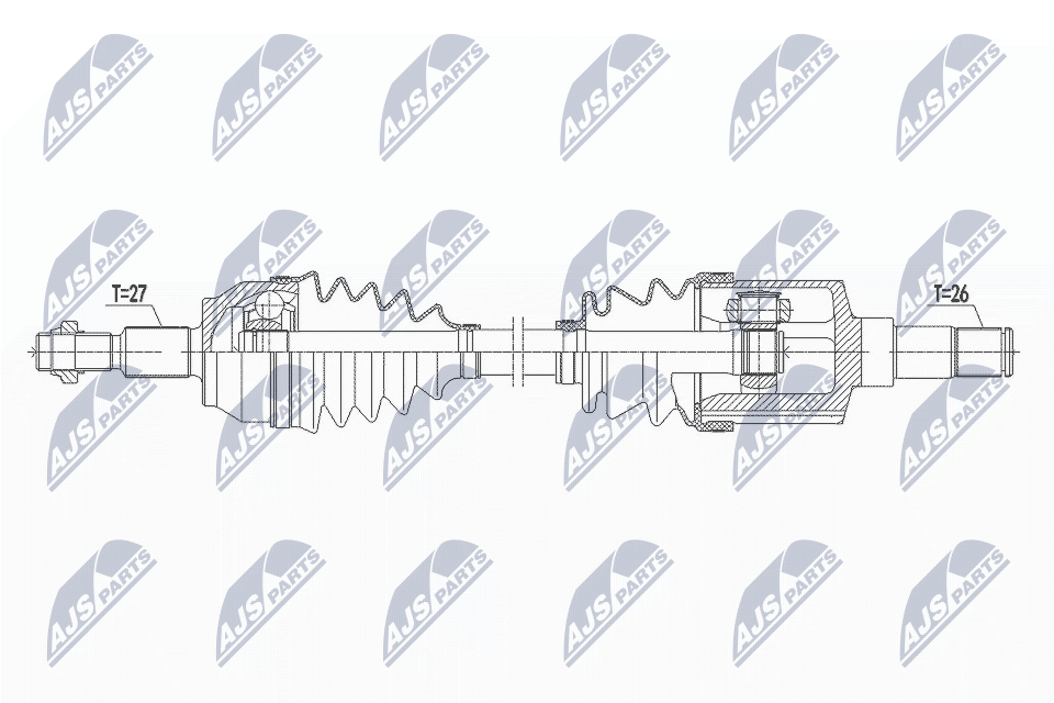 Drive Shaft - NPW-FR-147 NTY