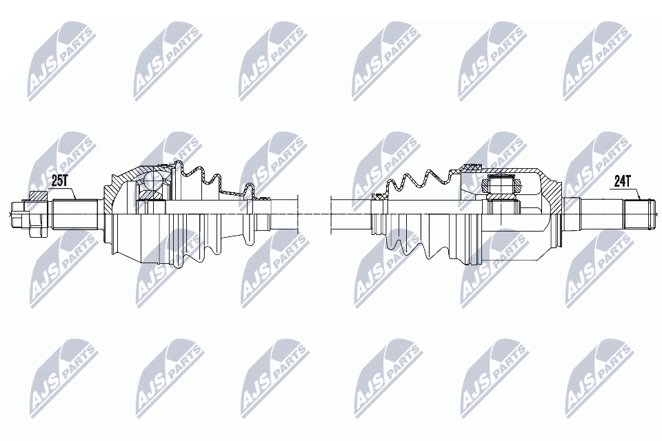 kardaninis velenas - NPW-FT-021 NTY