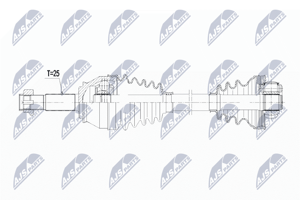 Drive Shaft - NPW-FT-023 NTY
