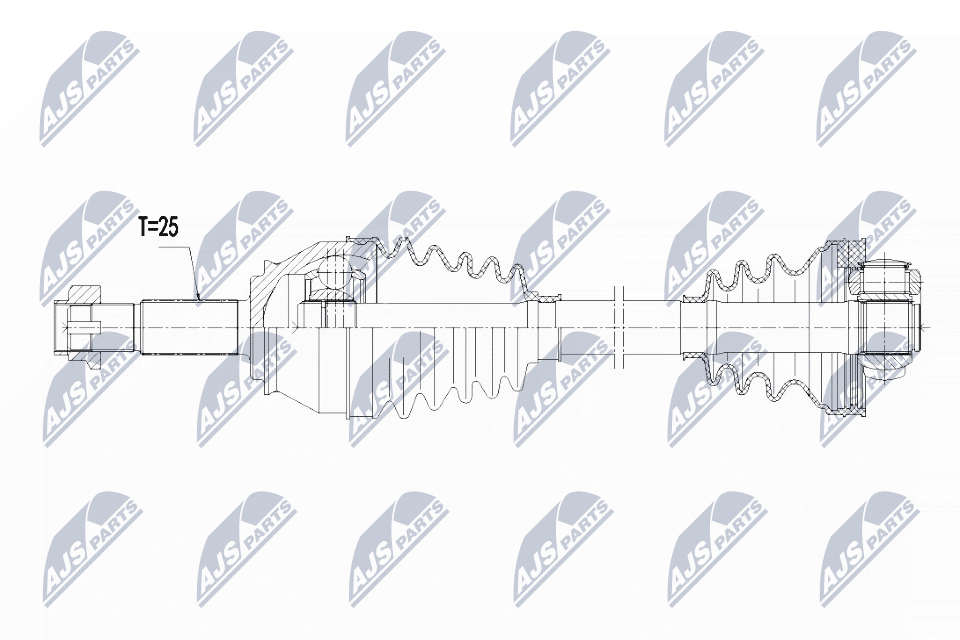 Drive Shaft - NPW-FT-025 NTY
