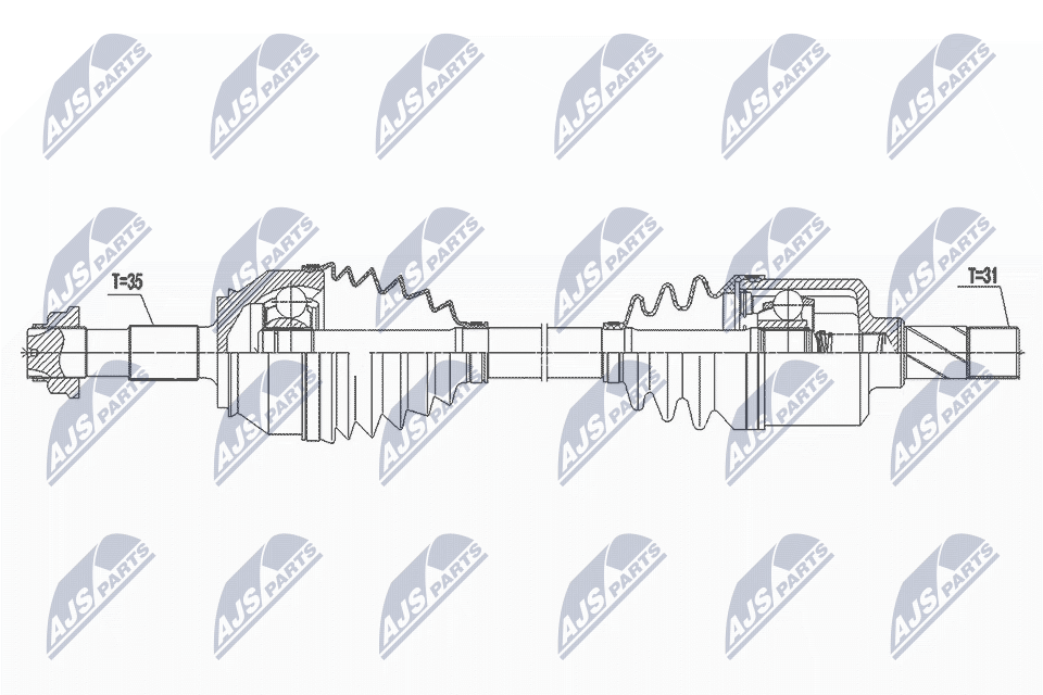 Drive Shaft - NPW-FT-065 NTY
