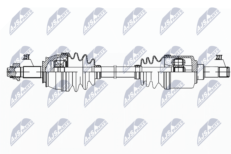 Drive Shaft - NPW-FT-075 NTY