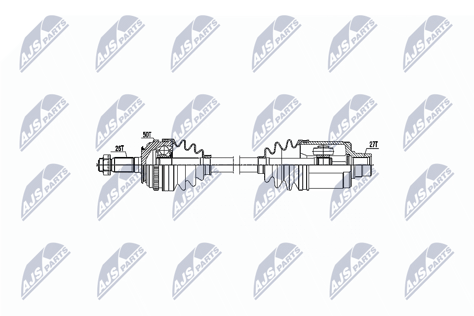 Приводной вал - NPW-HD-045 NTY