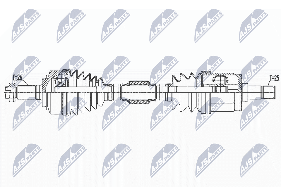 Drive Shaft - NPW-HD-090 NTY